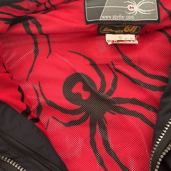 Spyder mens large Entrant gii black jacket ski snow board winter coat reflective - Picture 4 of 16